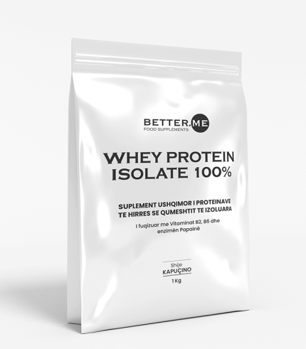 whey protein isolate produkt pluhur shije arre kapucino