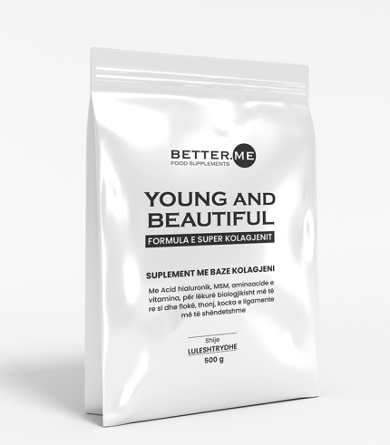 Produkti young and beautiful luleshtrydhe 500g