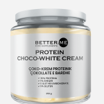 Produkti cokokrem proteinik me cokollate te bardhe